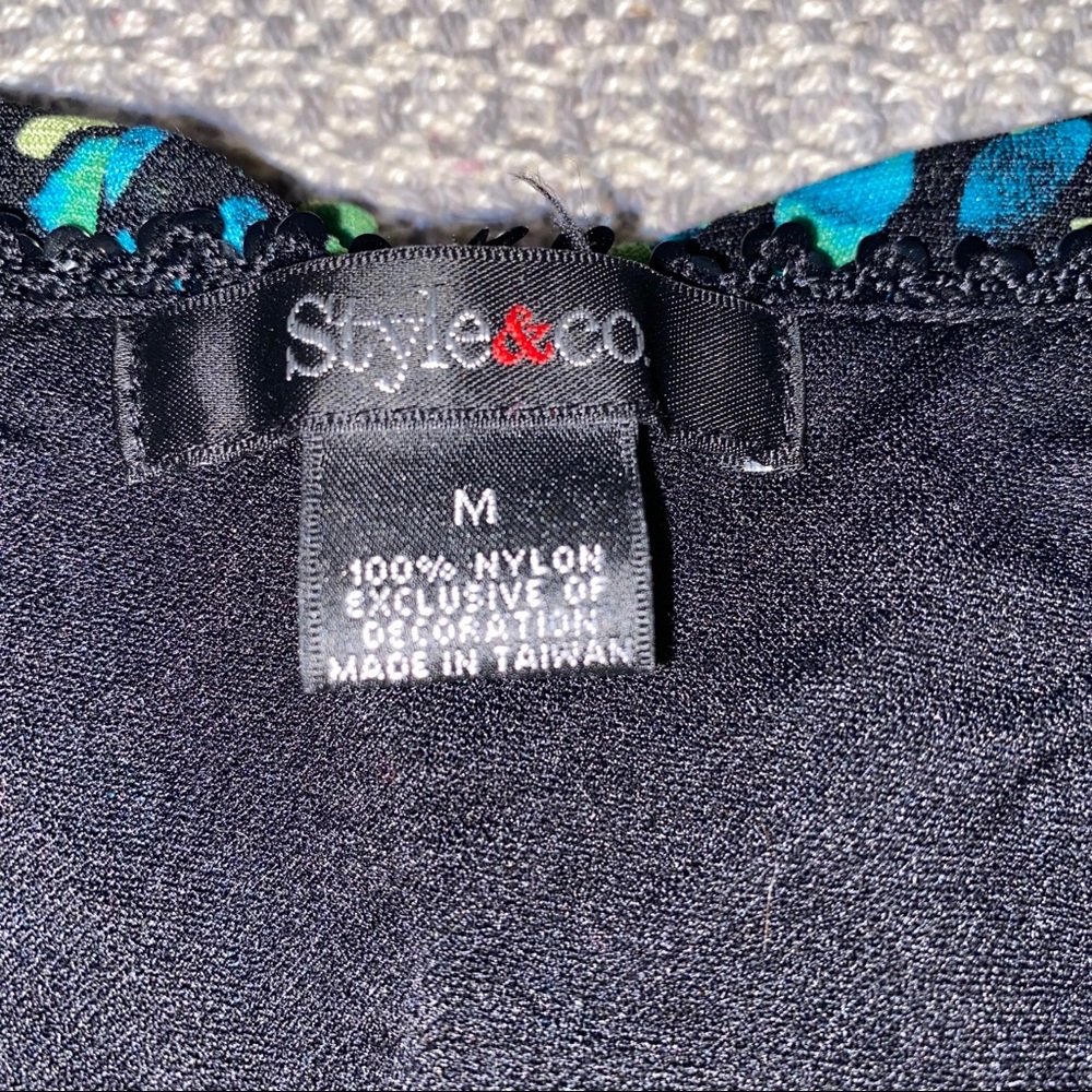 Style & Co Ruched Blouse - Picture 5 of 5